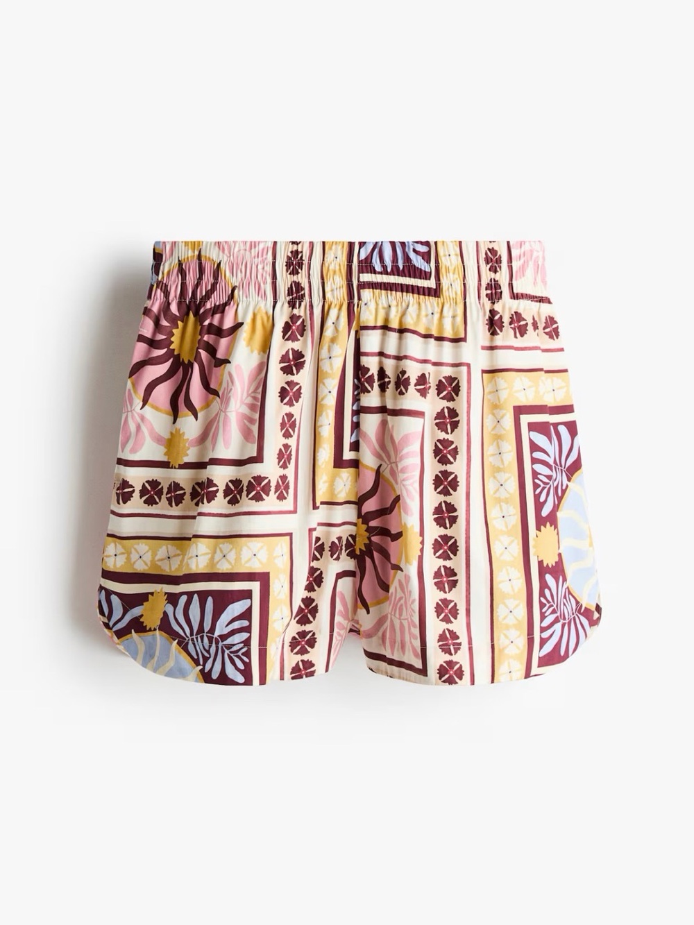 H&M PATTERNED POPLIN SHORTS - Picture 5 of 6